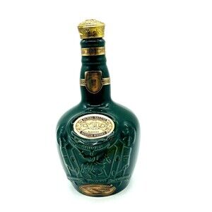 Royal Salute Scotch Whisky Bottle Chivas Green Brothers Limited Edition Wade